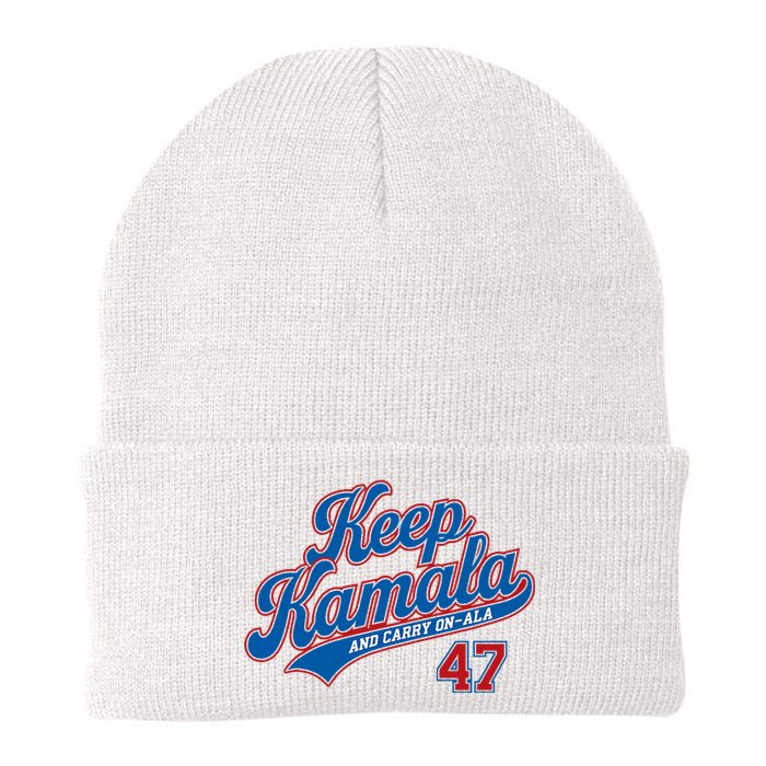 Keep Kamala And Carry On A La Knit Cap Winter Beanie