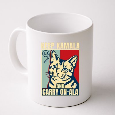 Keep Kamala And Carry On A La Coffee Mug