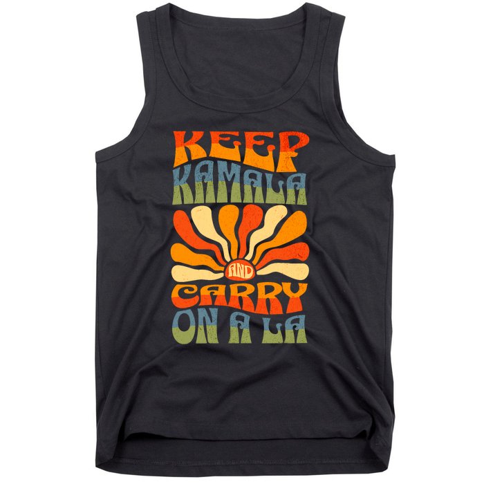 Keep Kamala And Carry On A La Tank Top