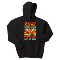 Keep Kamala And Carry On A La Kids Hoodie