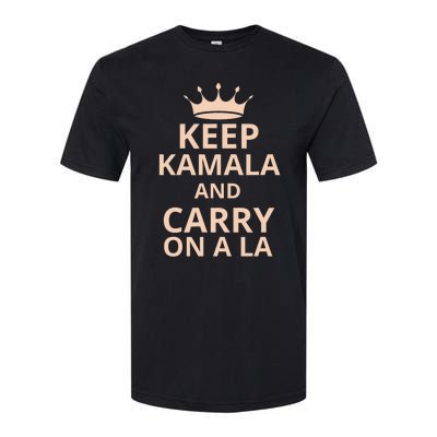 Keep Kamala And Carry On A La Softstyle CVC T-Shirt