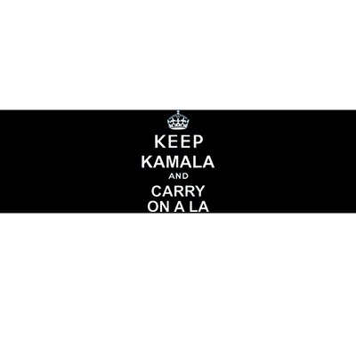 Keep Kamala And Carry On A La Bumper Sticker