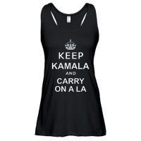 Keep Kamala And Carry On A La Ladies Essential Flowy Tank