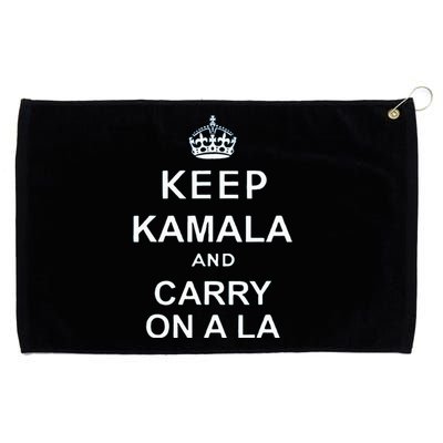 Keep Kamala And Carry On A La Grommeted Golf Towel