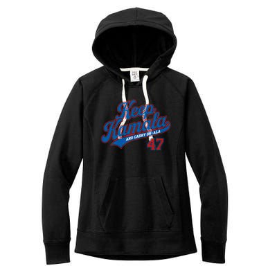 Keep Kamala And Carry On Ala Women's Fleece Hoodie