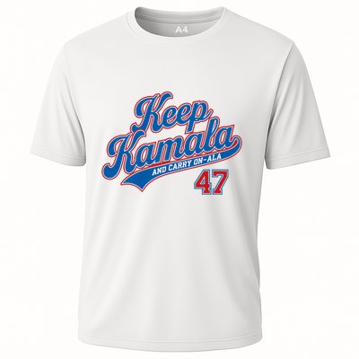 Keep Kamala And Carry On Ala Performance Shirt