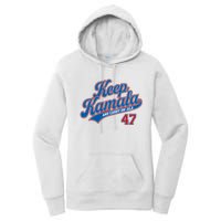 Keep Kamala And Carry On Ala Women's Pullover Hoodie