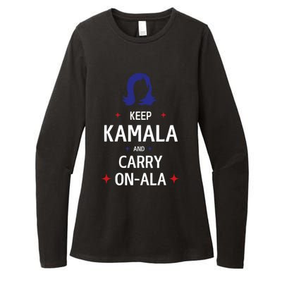 Keep Kamala And Carry On Ala Womens CVC Long Sleeve Shirt