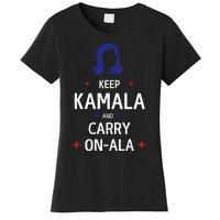 Keep Kamala And Carry On Ala Women's T-Shirt