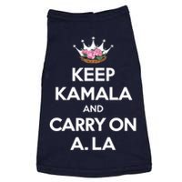 Keep Kamala And Carry On Ala Doggie Tank