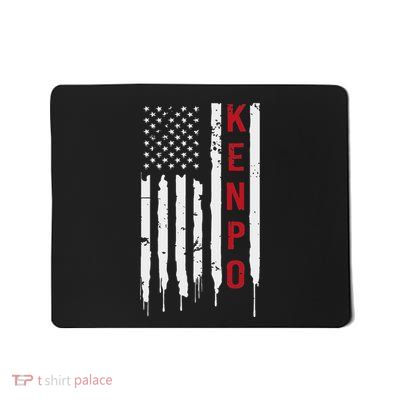Kenpo Karate American Flag Mousepad