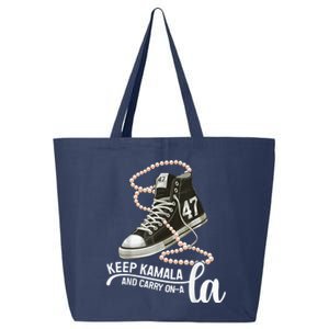 Keep Kamala And Carry Onala Kamala Harris President 2024 25L Jumbo Tote