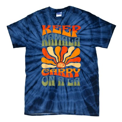 Keep Kamala And Carry On A La Tie-Dye T-Shirt