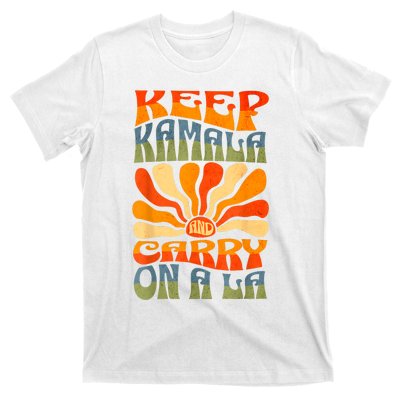 Keep Kamala And Carry On A La T-Shirt