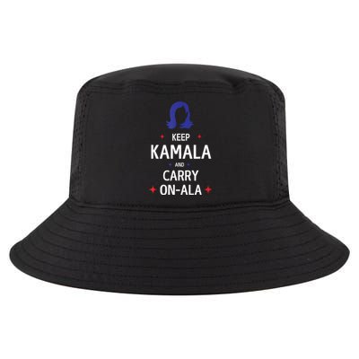 Keep Kamala And Carry On A La Kamala Harris 2024 Gift Cool Comfort Performance Bucket Hat