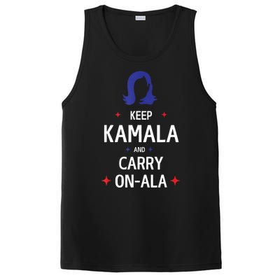 Keep Kamala And Carry On A La Kamala Harris 2024 Gift PosiCharge Competitor Tank