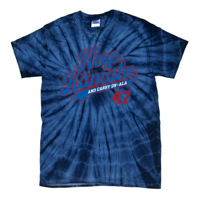 Keep Kamala And Carry On A La Tie-Dye T-Shirt