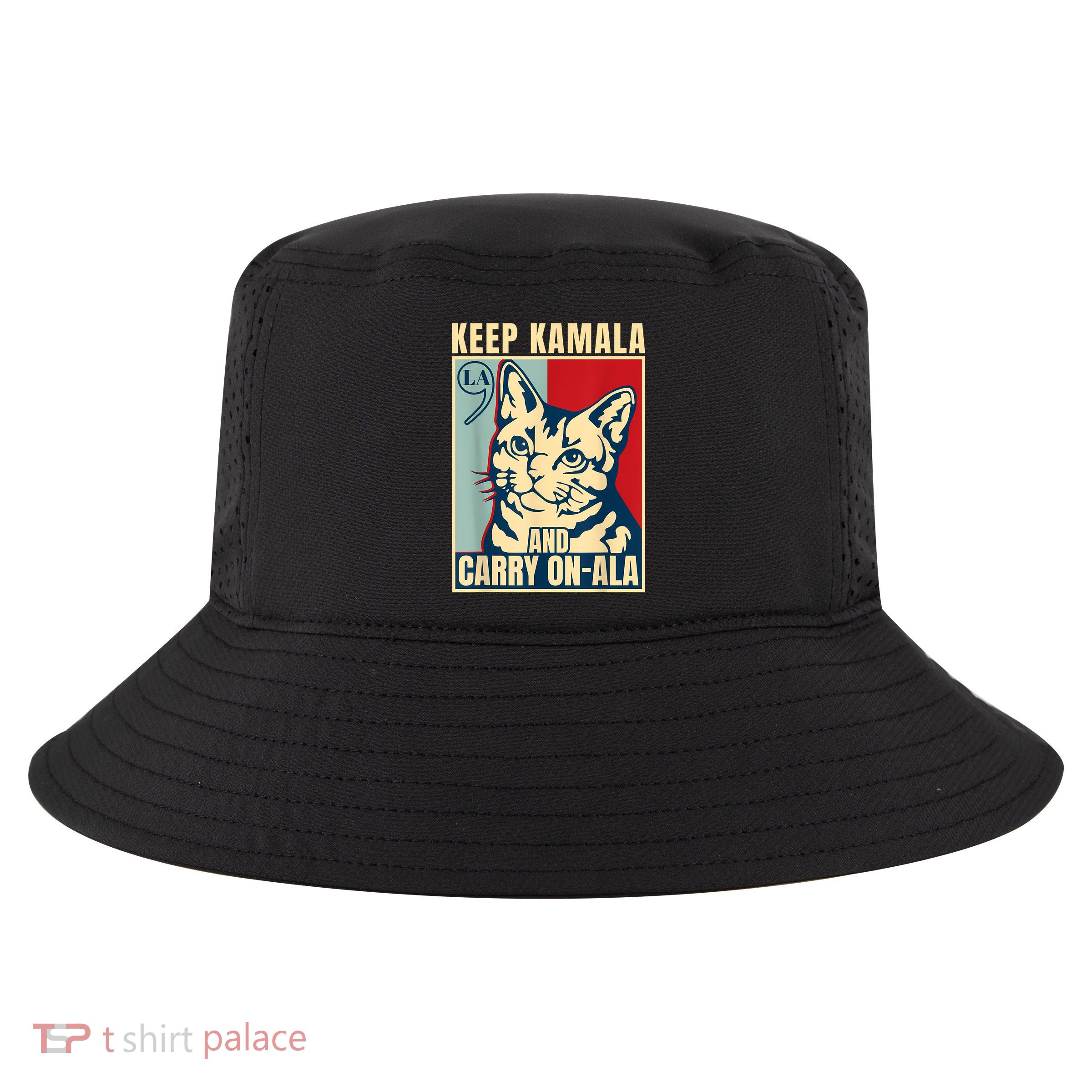 Keep Kamala And Carry On A La Cool Comfort Performance Bucket Hat