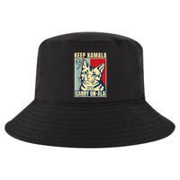 Keep Kamala And Carry On A La Cool Comfort Performance Bucket Hat