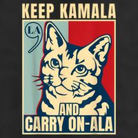 Keep Kamala And Carry On A La Cool Comfort Performance Bucket Hat