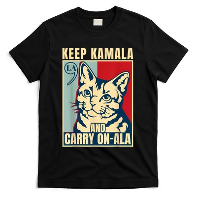 Keep Kamala And Carry On A La T-Shirt