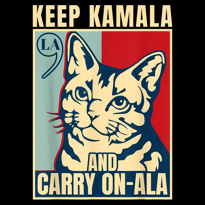 Keep Kamala And Carry On A La Drawstring Bag
