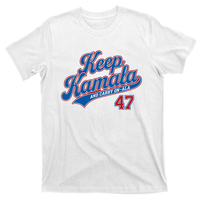 Keep Kamala And Carry On A La Trending Design T-Shirt