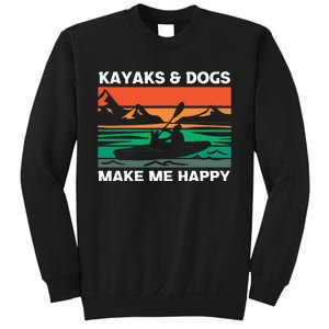 Kayaking Kayaks And Dogs Sweatshirt