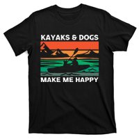 Kayaking Kayaks And Dogs T-Shirt