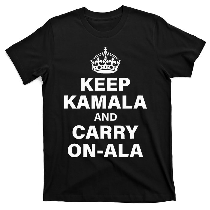 Keep Kamala And Carry On Ala T-Shirt