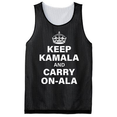 Keep Kamala And Carry On Ala Mesh Reversible Basketball Jersey Tank