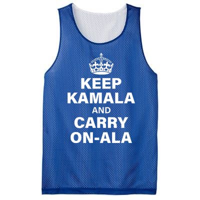 Keep Kamala And Carry On Ala Mesh Reversible Basketball Jersey Tank