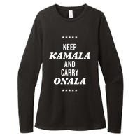 Keep Kamala And Carry Onala Womens CVC Long Sleeve Shirt