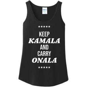 Keep Kamala And Carry Onala Ladies Essential Tank