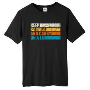 Keep Kamala And Carry On A La Tall Fusion ChromaSoft Performance T-Shirt