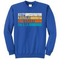 Keep Kamala And Carry On A La Sweatshirt