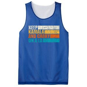 Keep Kamala And Carry On A La Mesh Reversible Basketball Jersey Tank