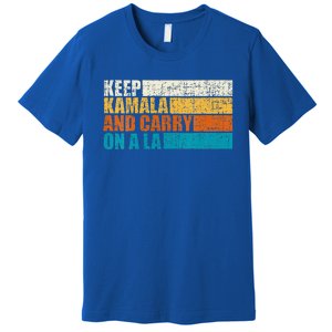 Keep Kamala And Carry On A La Premium T-Shirt