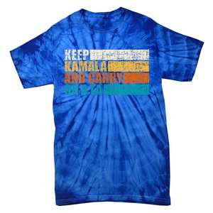 Keep Kamala And Carry On A La Tie-Dye T-Shirt