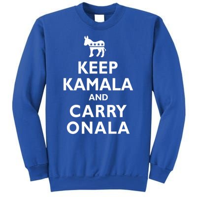 Keep Kamala And Carry On Ala Sweatshirt