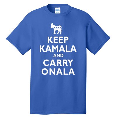 Keep Kamala And Carry On Ala Tall T-Shirt