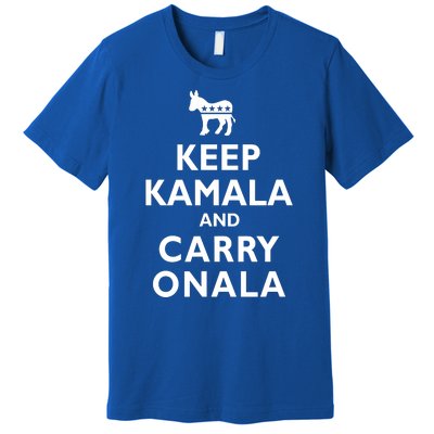 Keep Kamala And Carry On Ala Premium T-Shirt