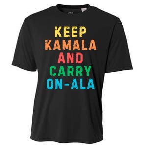 Keep Kamala And Carry Onala Kamala Vote Blue Election 2024 Cooling Performance Crew T-Shirt