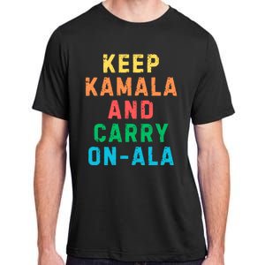 Keep Kamala And Carry Onala Kamala Vote Blue Election 2024 Adult ChromaSoft Performance T-Shirt