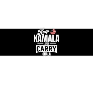 Keep Kamala And Carry Onala Kamala Vote Blue Election 2024 Bumper Sticker