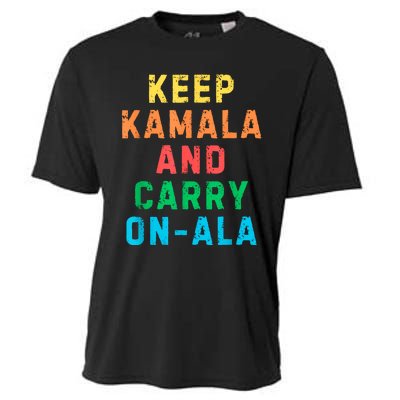 Keep Kamala And Carry Onala Kamala Vote Blue Election 2024 Cooling Performance Crew T-Shirt