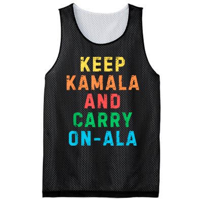 Keep Kamala And Carry Onala Kamala Vote Blue Election 2024 Mesh Reversible Basketball Jersey Tank