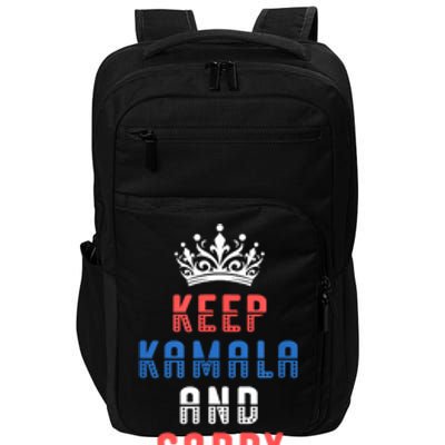 Keep Kamala And Carry Onala Vote Blue Harris Election 2024 Impact Tech Backpack