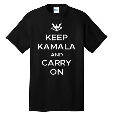 Keep Kamala And Carry On Tall T-Shirt