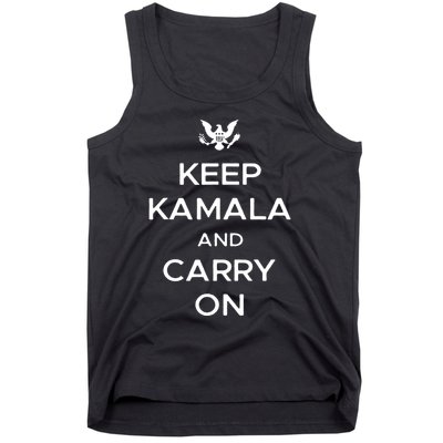 Keep Kamala And Carry On Tank Top